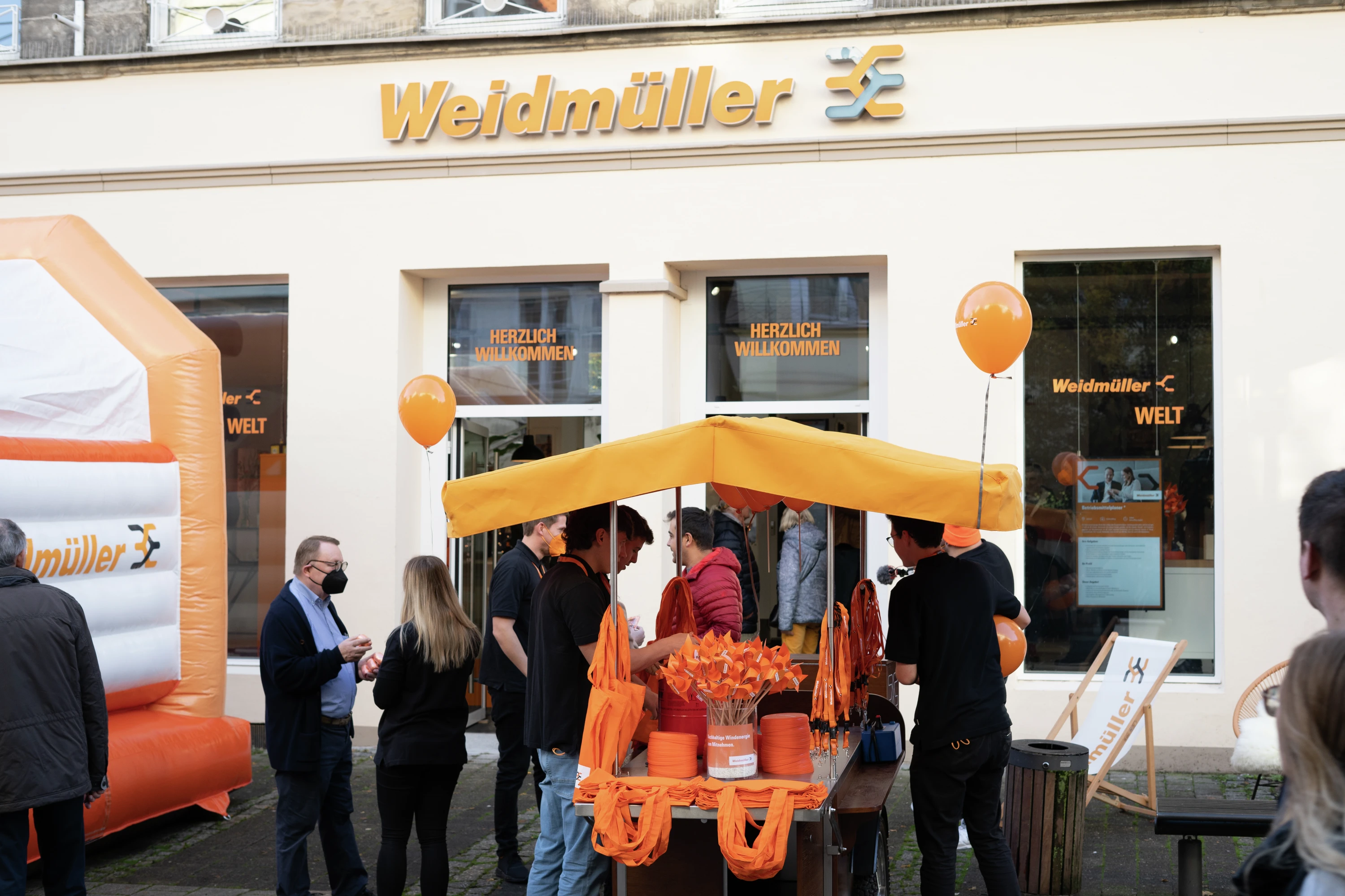 Am Samstag, den 22.10.22, eröffnete die Weidmüller Welt in der Detmolder Innenstadt