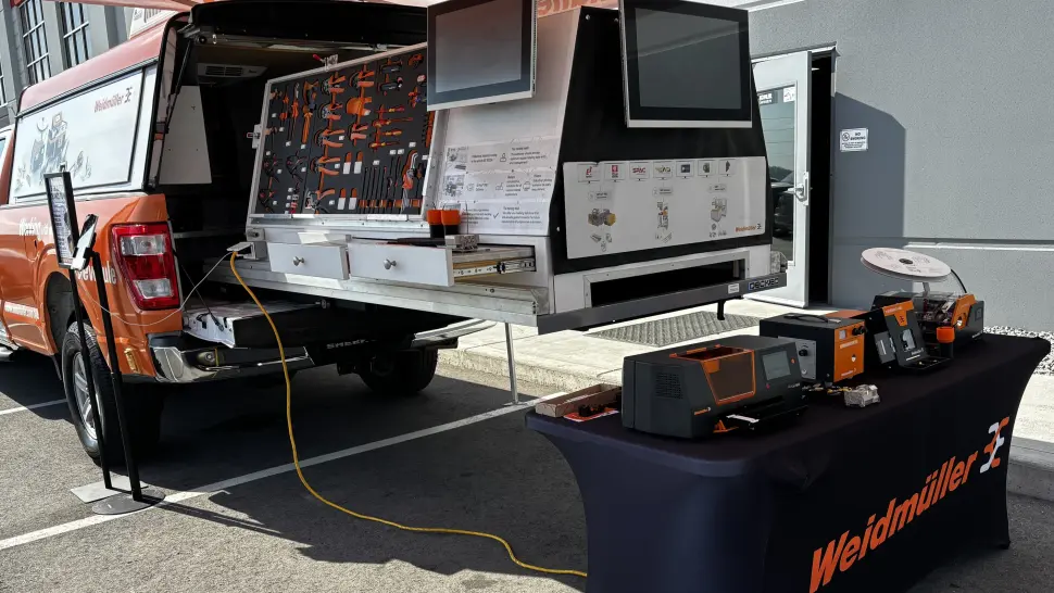 Workplace Solutions Truck - Closeup Image