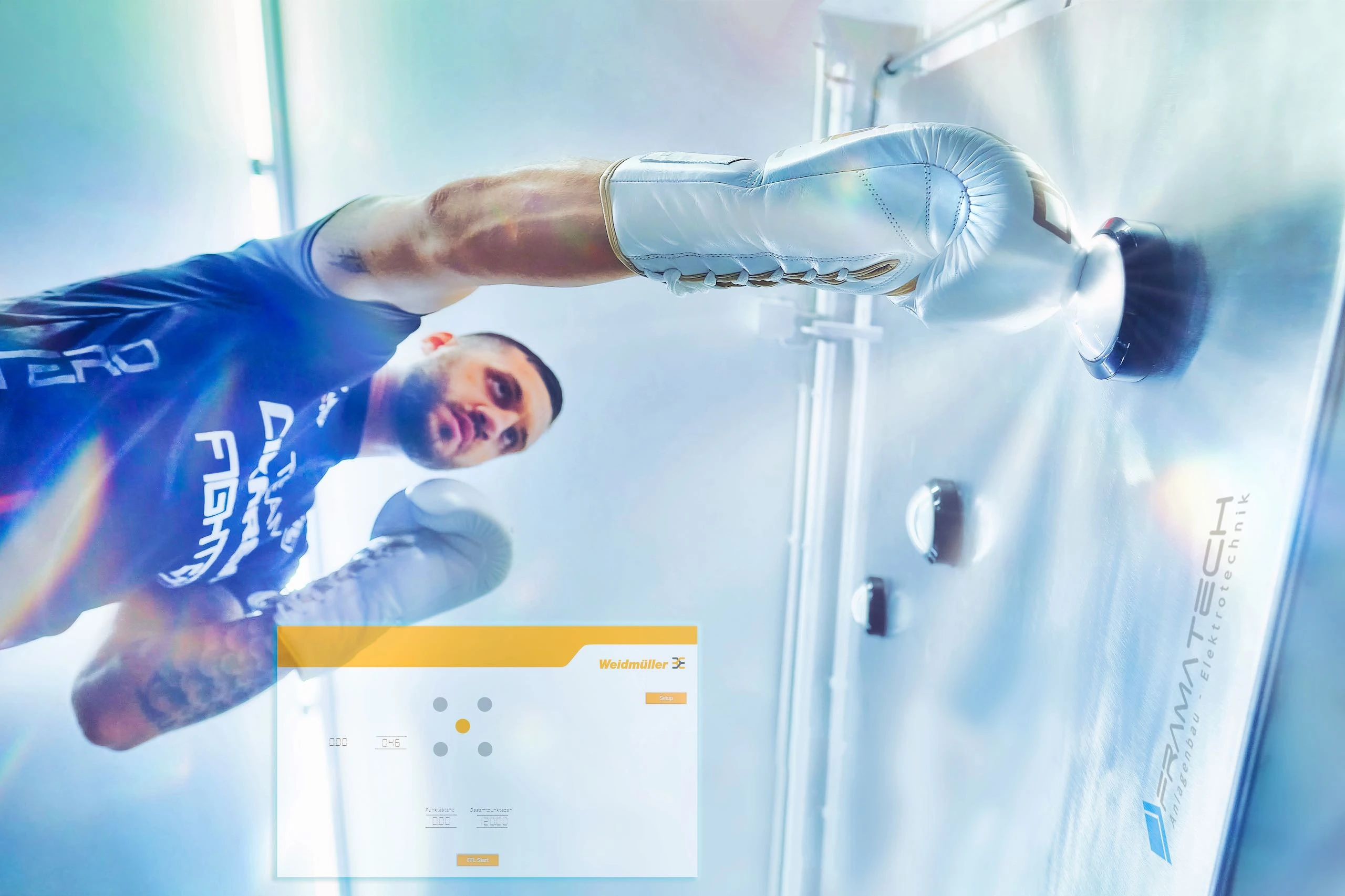 Steuerung verbessert Schlagkraft im Boxclub